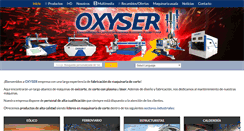 Desktop Screenshot of oxyser.com